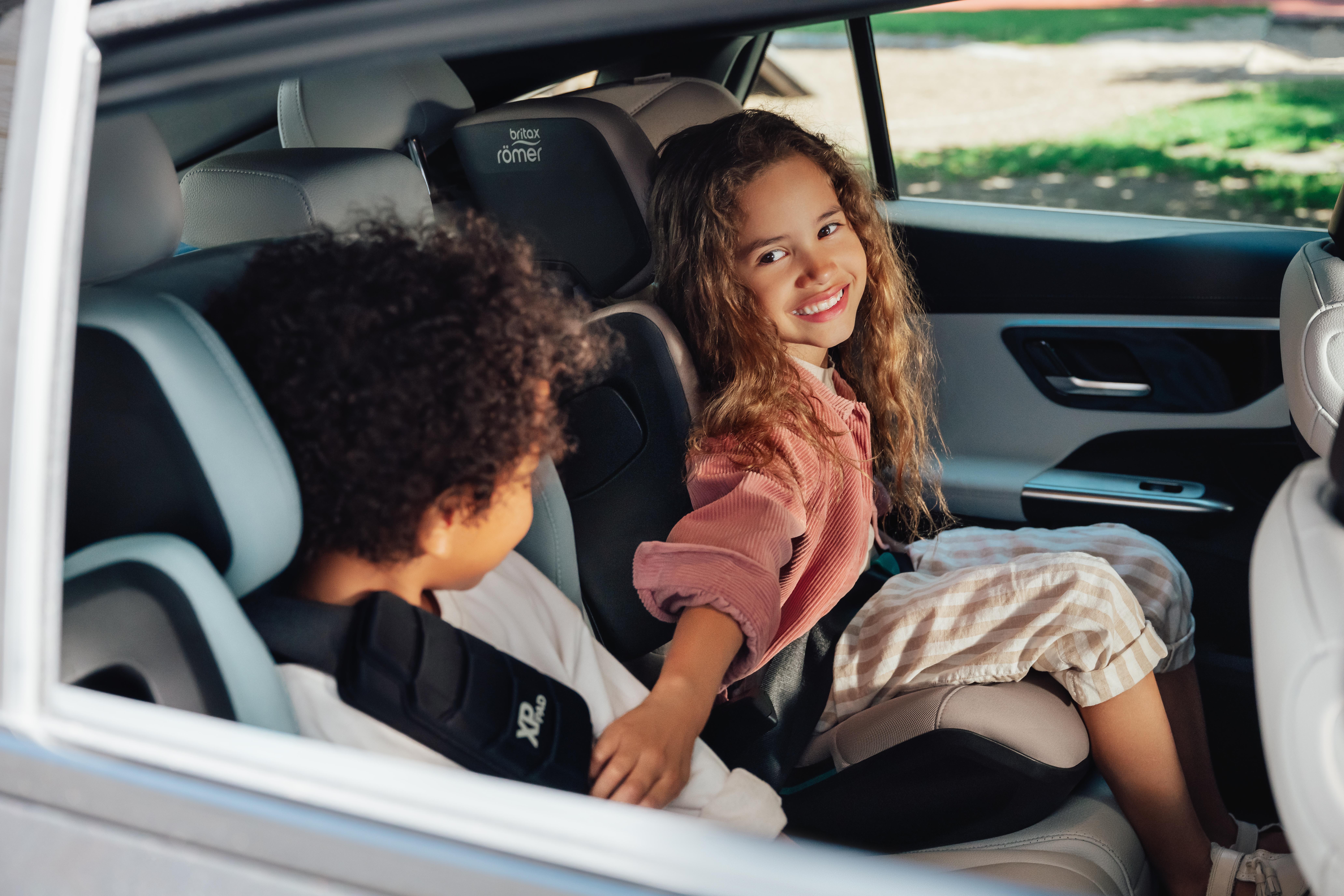Britax Römer Kidfix Pro za otroke od 100 do 150 cm ima ADAC oceno 1,8.